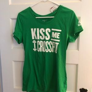 Women’s Reebok “Kiss Me I CrossFit” T-shirt